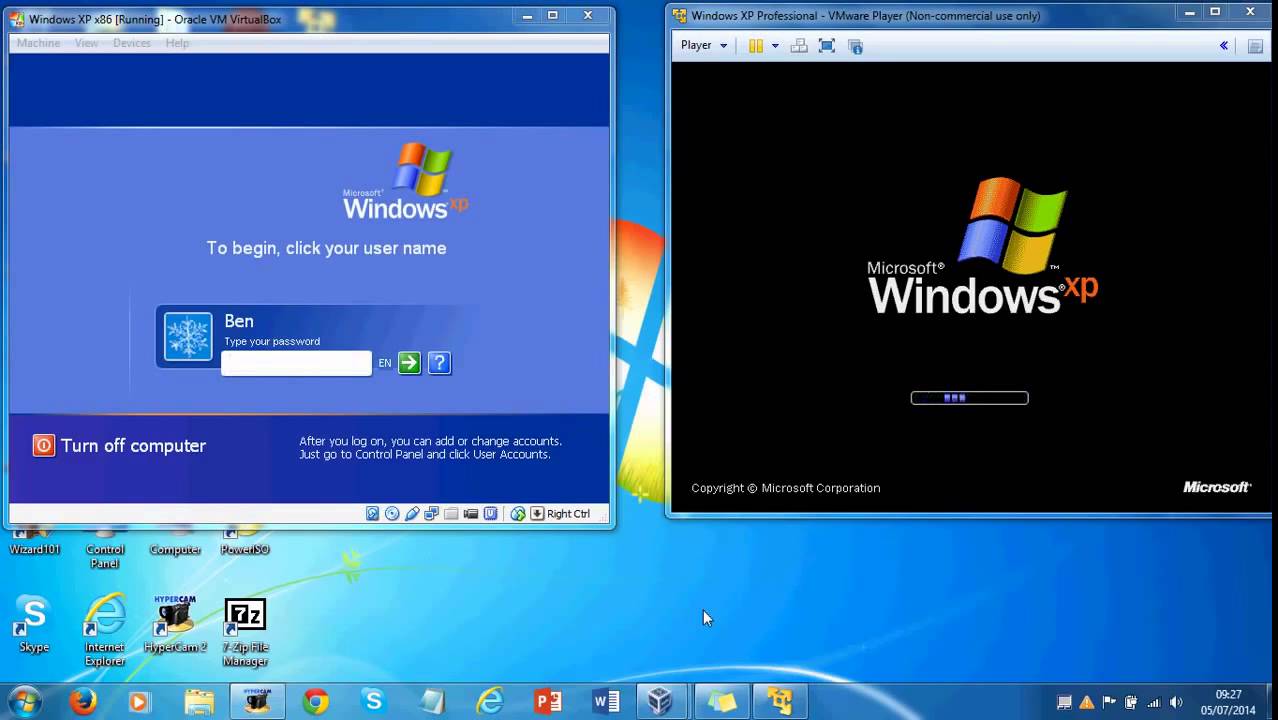 windows 98 virtual machine vmware player